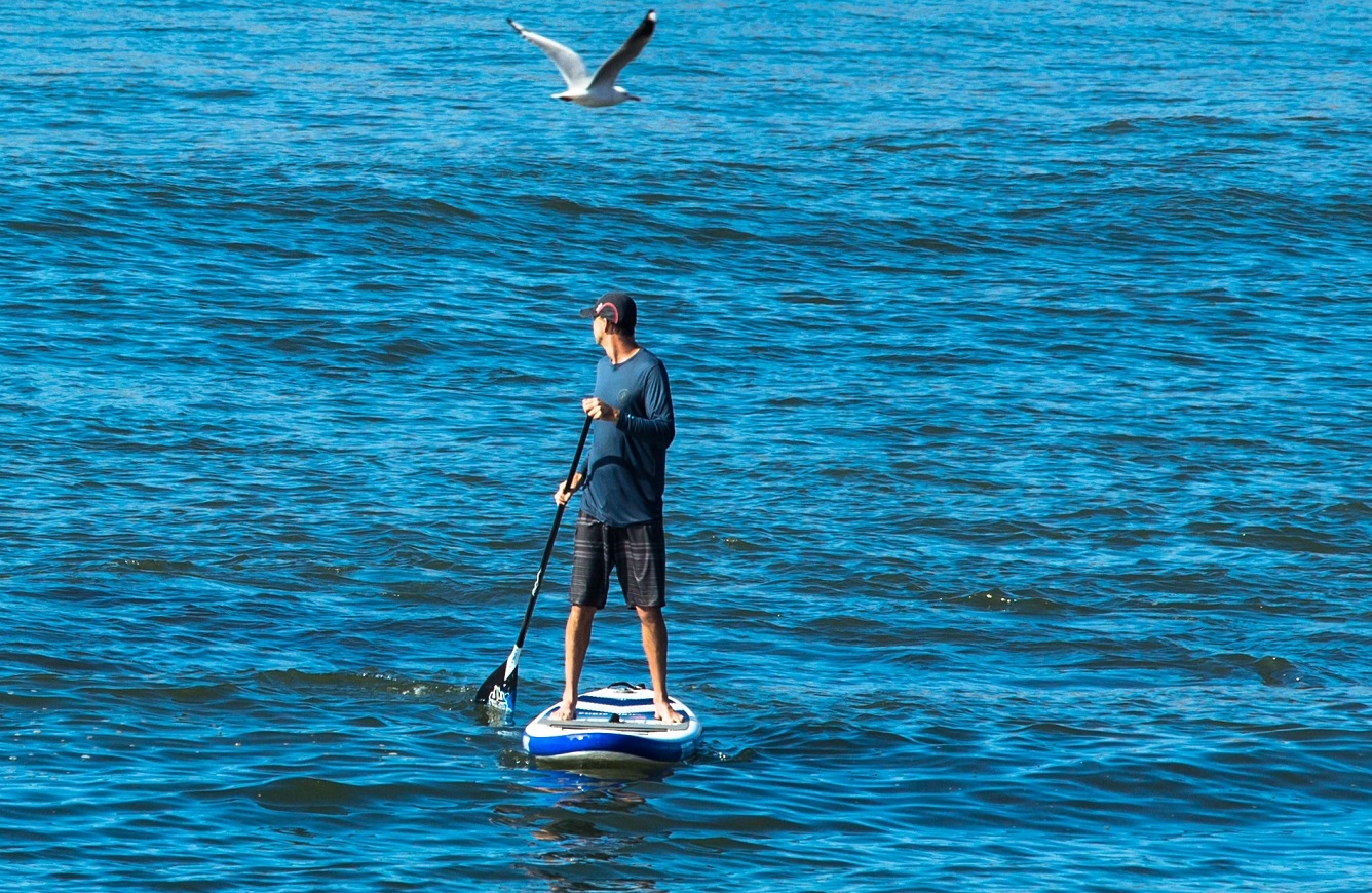 Stand-Up Paddletour am nördlichen Gardasee